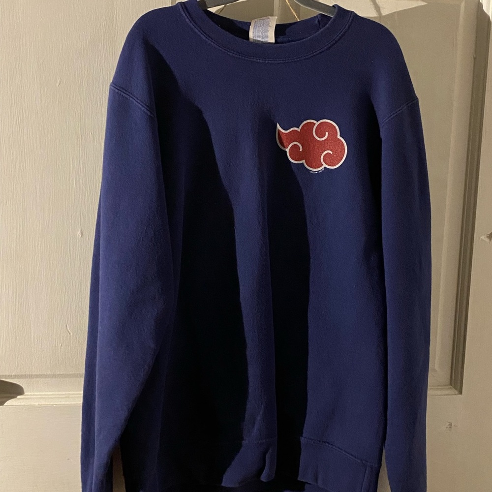 Naruto Navy Blue Sweatshirt | Blue | Sz Small